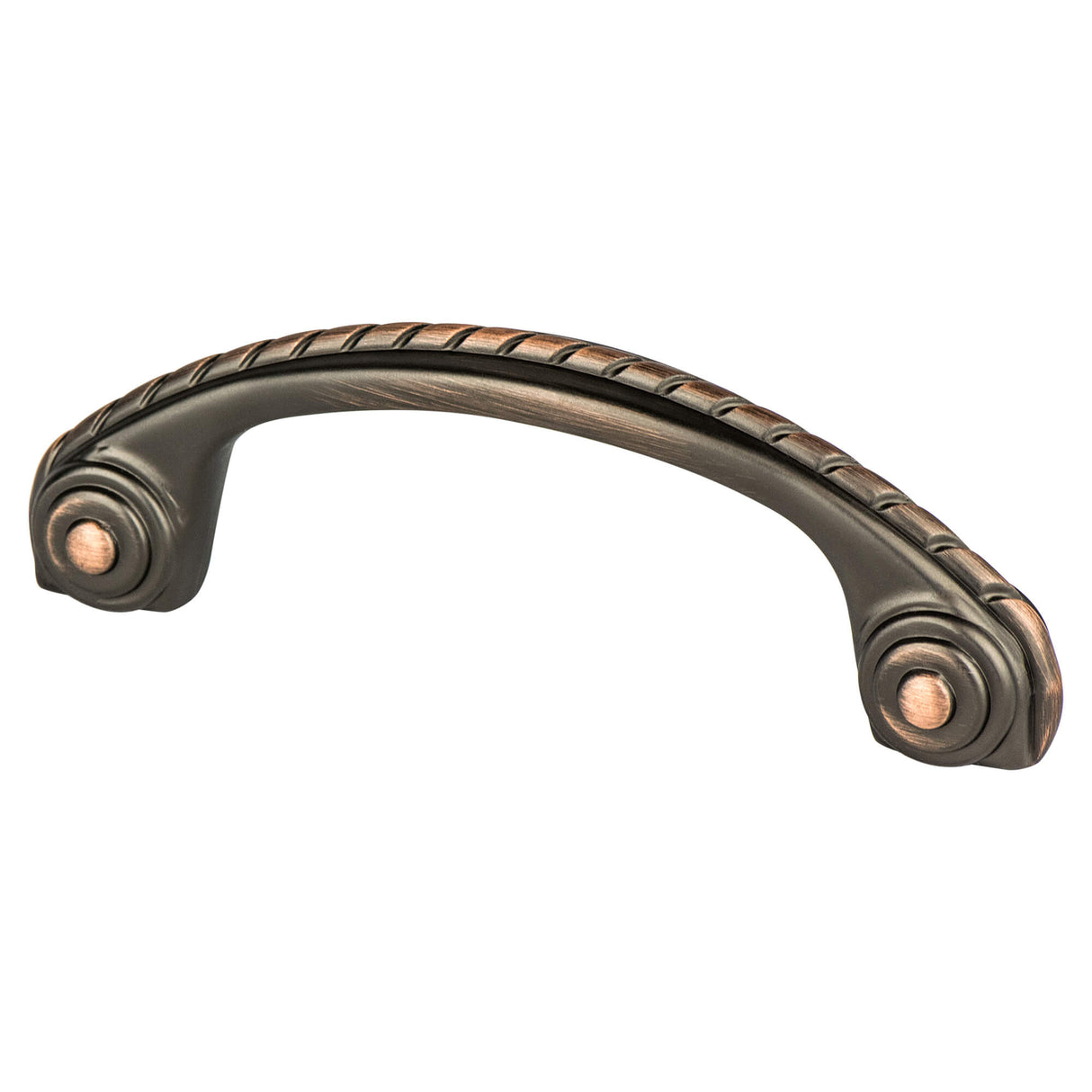 Advantage Plus Four 3 inch CC Verona Bronze Roped Pull