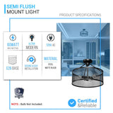 3-lights-matte-black-semi-flush-mount-ceiling-light
