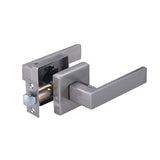Ivanees Heavy Duty Passage Leverset in Satin Nickel Finish with Exposed Screws