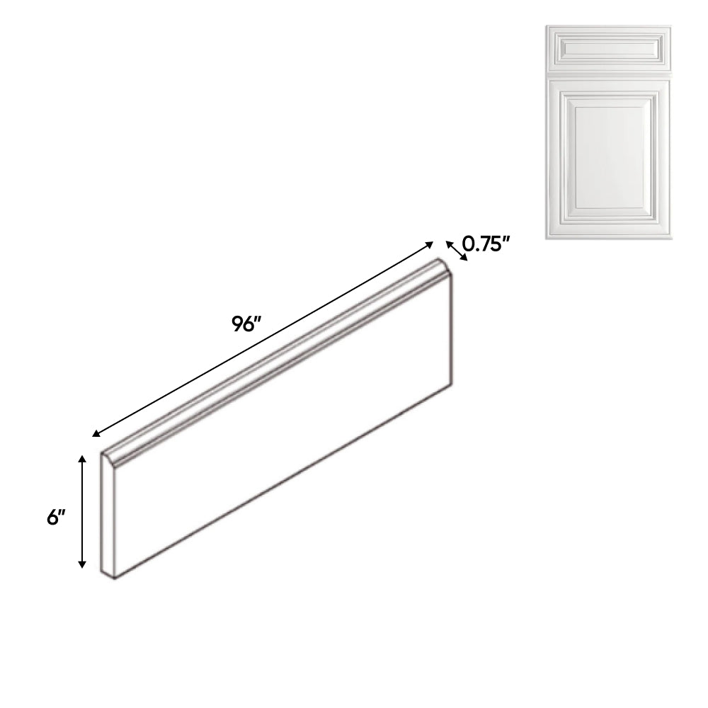 Arlington Oatmeal - 0.75 Inch Base Molding Accessories - .75" Width x 6" Height x 96" Depth
