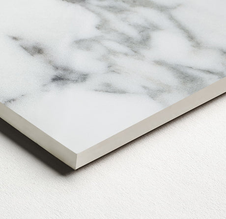 48 x 110 in Majesto Arabescato Corchia Honed Rectified Colorsync Sintered Slab 6 mm surface