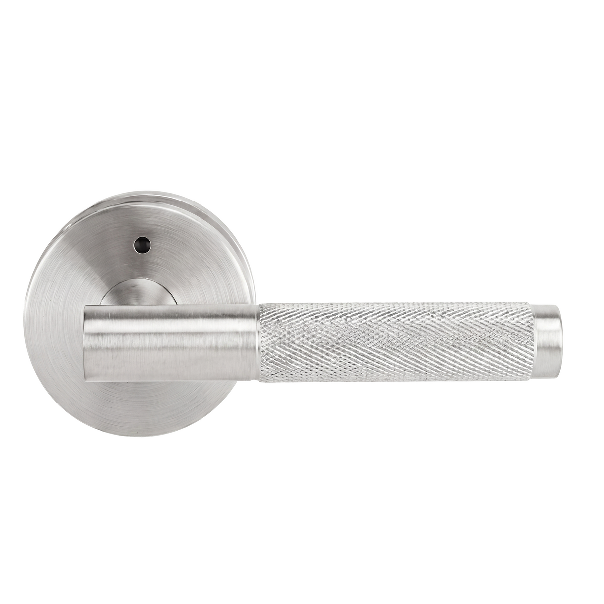 Ivanees Heavy Duty Privacy Leverset in Satin Nickel Finish with Concealed Screws