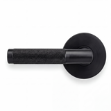 Ivanees Heavy Duty Passage Leverset in Matte Black Finish with Concealed Screws