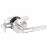 Ivanees Heavy Duty Privacy Leverset in Satin Nickel Finish with Concealed Screws