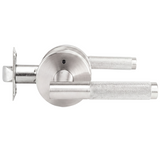 Ivanees Heavy Duty Privacy Leverset in Satin Nickel Finish with Concealed Screws