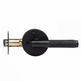 Ivanees Heavy Duty Privacy Leverset in Matte Black Finish with Concealed Screws