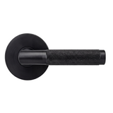 Ivanees Heavy Duty Passage Leverset in Matte Black Finish with Concealed Screws