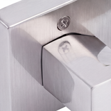 Ivanees Single Dummy Lever Handle in Satin Nickel Finish with Concealed Screws