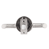 Ivanees Heavy Duty Privacy Leverset in Satin Nickel Finish with Concealed Screws
