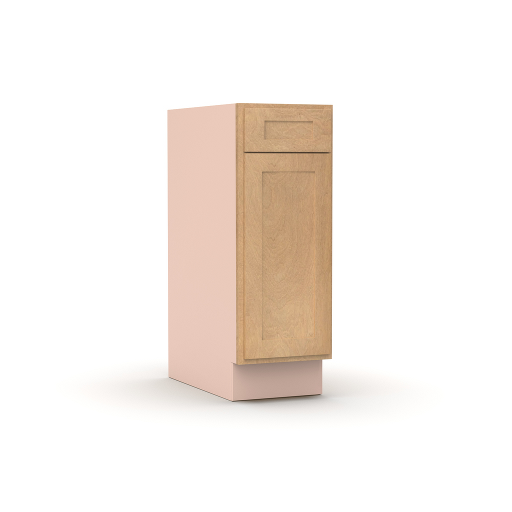 Liberty Shaker Karamel - 12 Inch Single Door Base Cabinet - 12