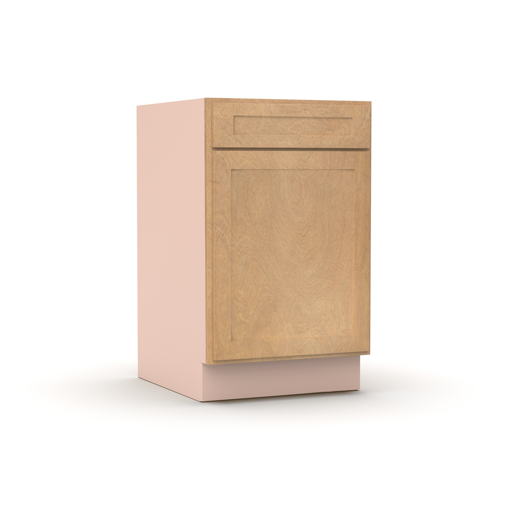 Liberty Shaker Karamel - 21 Inch Single Door Base Cabinet - 21