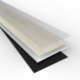 Permshield Lite Beach Beige SPC, Waterproof RigidCore/ 1.0mm IXPE pad attached/Ceramic Bead Finish - 5.2mm x 7" x 48" x 20 MIL