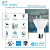 120v-8w-par20-dim-525lm-5000k-cri90-15000h-ul-es