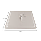 ZLINE 16" Bliss Shower Head in Brushed Nickel (BLS-H12-BN)