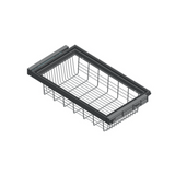 Natural Oak Closets - 36" Slide Out Basket (24" D) - 36" Width  x 19.125" Depth