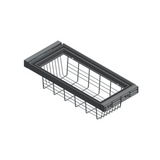 Light Oak Closets - 36" Slide Out Basket (15" D) - 36" Width  x 13.625" Depth