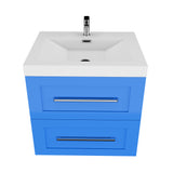 Eastpark Floating / Wall Mounted Bathroom Vanity with Acrylic Sink