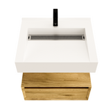 Alysa 24" Floating Bathroom Vanity Set with FLX16 Acrylic Sink