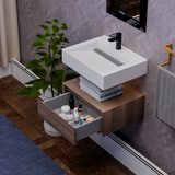 Alysa 24" Floating Bathroom Vanity Set with FLX16 Acrylic Sink