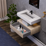 Alysa 36" Floating Bathroom Vanity Set with FLX16 Acrylic Sink