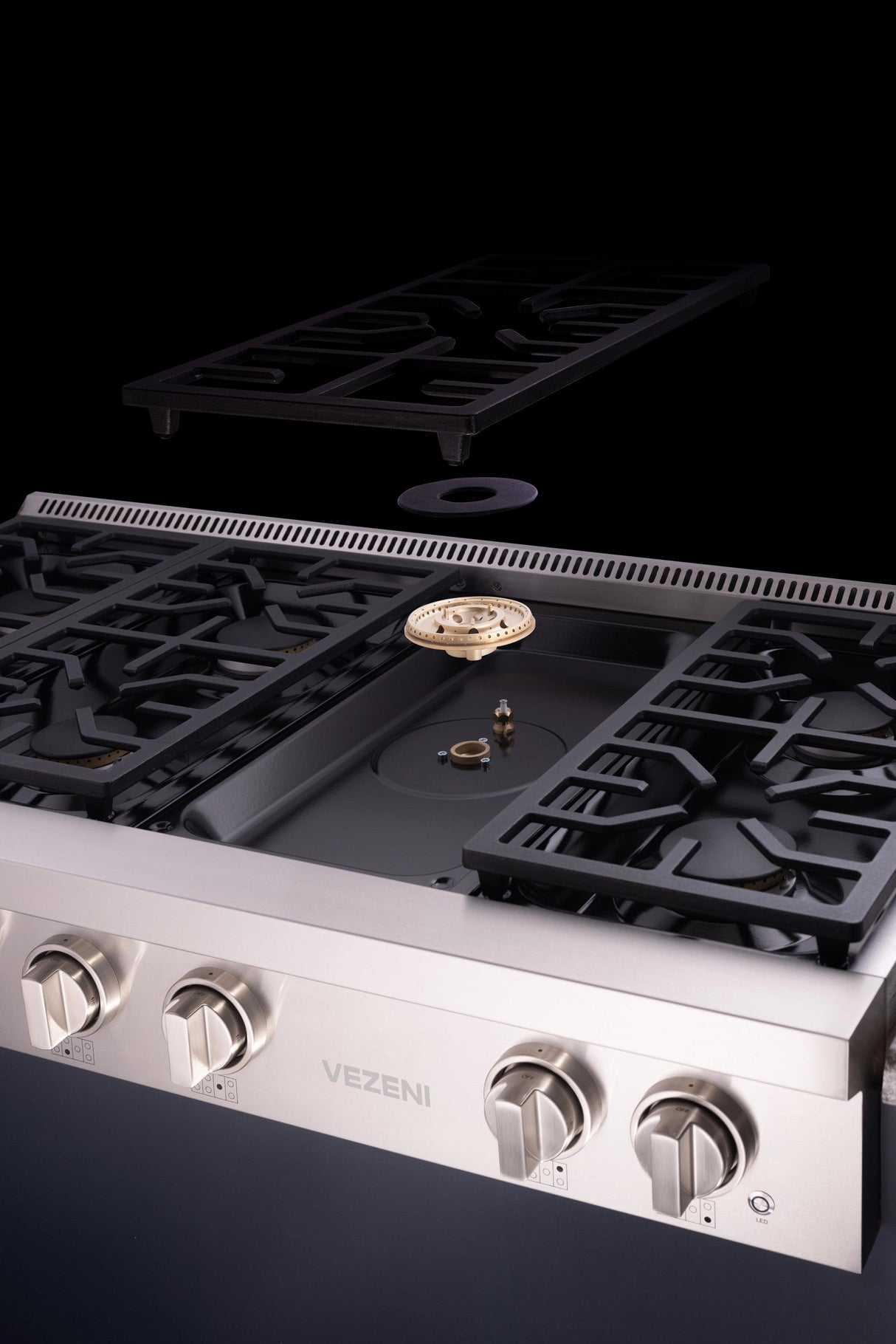 Vezeni 48in Gas Rangetop