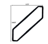 Liberty Shaker White - 3.5 Inch Crown Moldings Accessories - 3.5" Width x 3.5" Height x 96" Depth