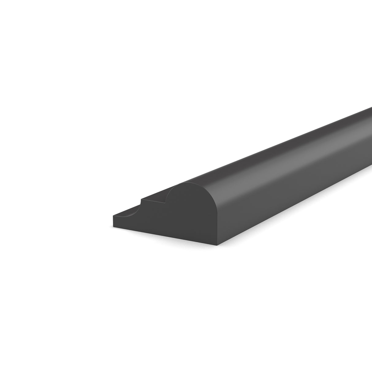 Liberty Shaker Grey - 0.75 Inch Trims Accessories - .75" Width x 1.125" Height x 96" Depth