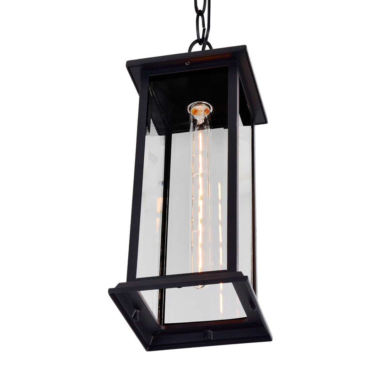 Blackbridge 1 Light Black Outdoor Pendant