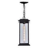 Blackbridge 1 Light Black Outdoor Pendant