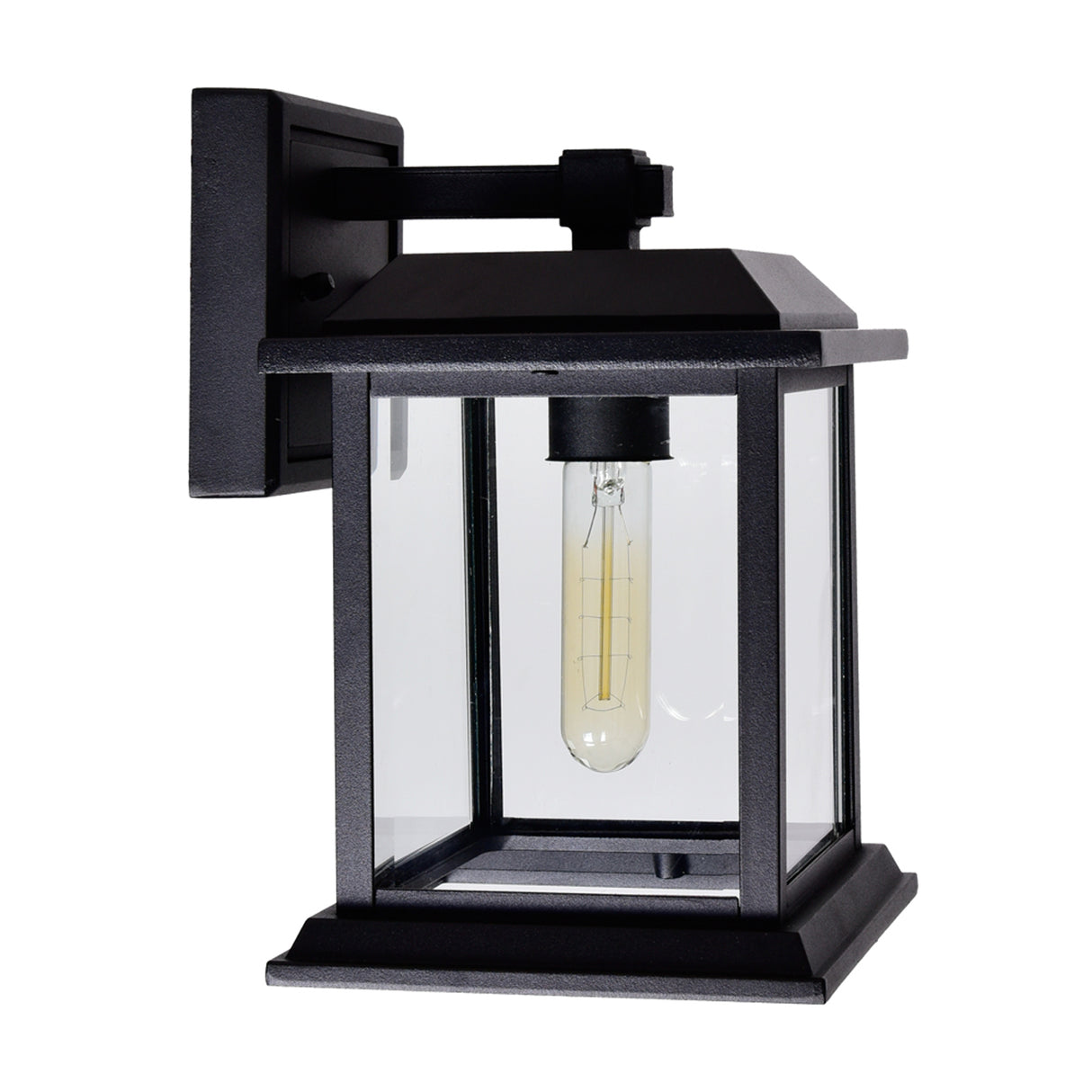 Blackbridge 1 Light Black Outdoor Wall Lantern