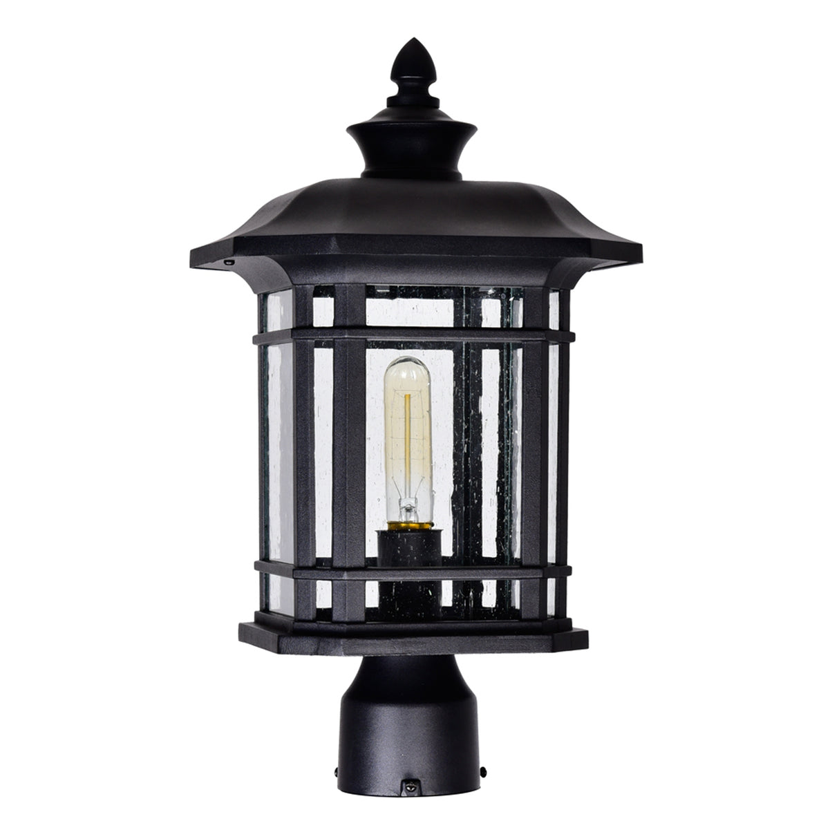 Blackburn 1 Light Black Outdoor Lantern Head