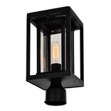 Mulvane 1 Light Black Outdoor Lantern Head