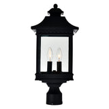 Cleveland 2 Light Black Outdoor Lantern Head