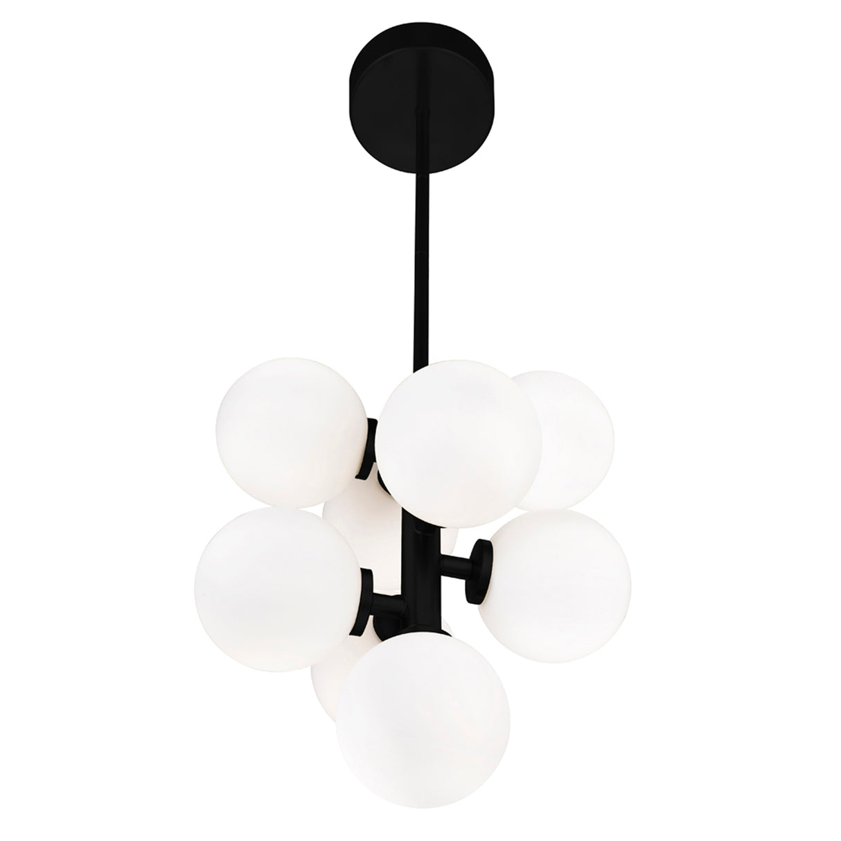 Arya 8 Light Black Pendant