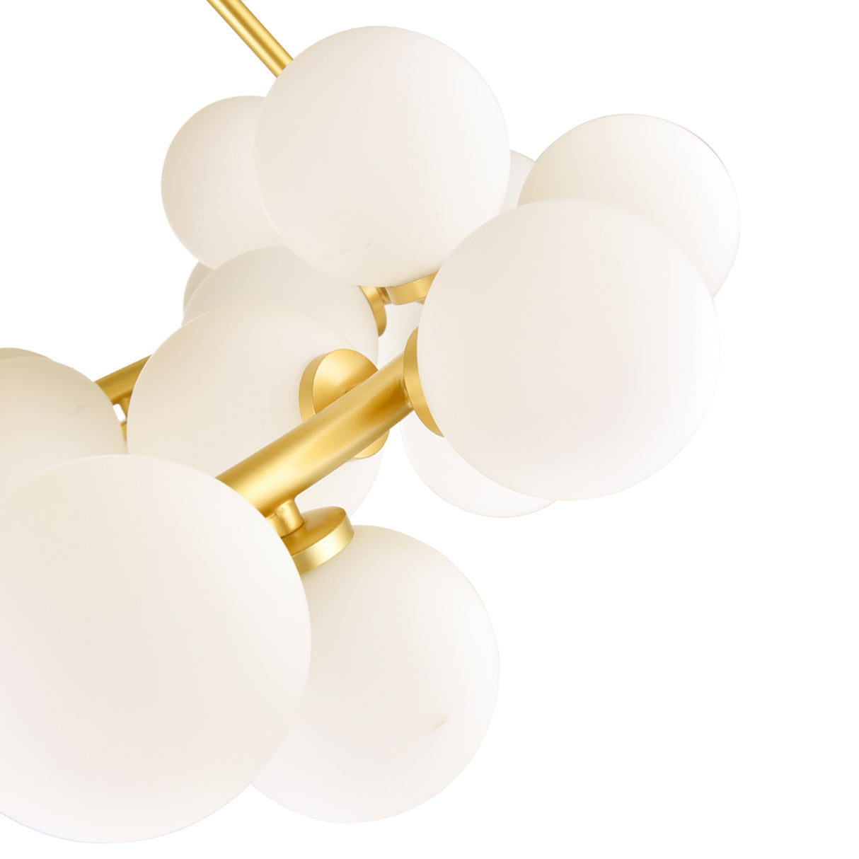 Arya 25 Light Satin Gold Chandelier
