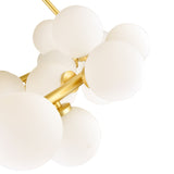 Arya 25 Light Satin Gold Chandelier