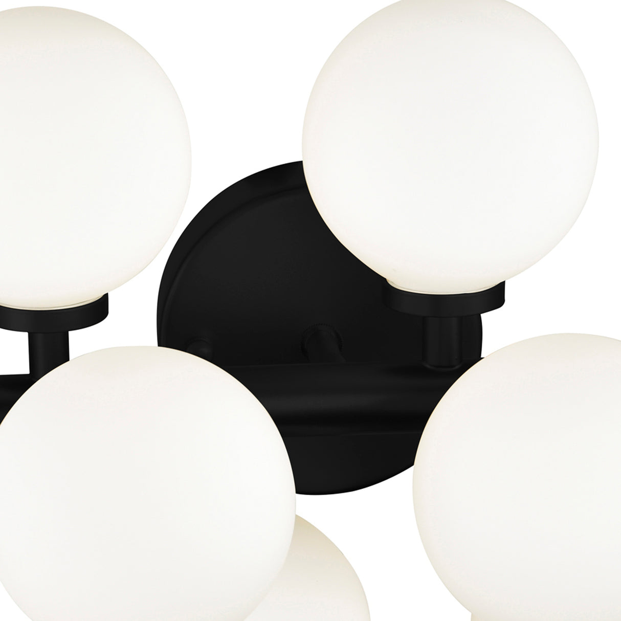 Arya 17 Light Black Vanity Light