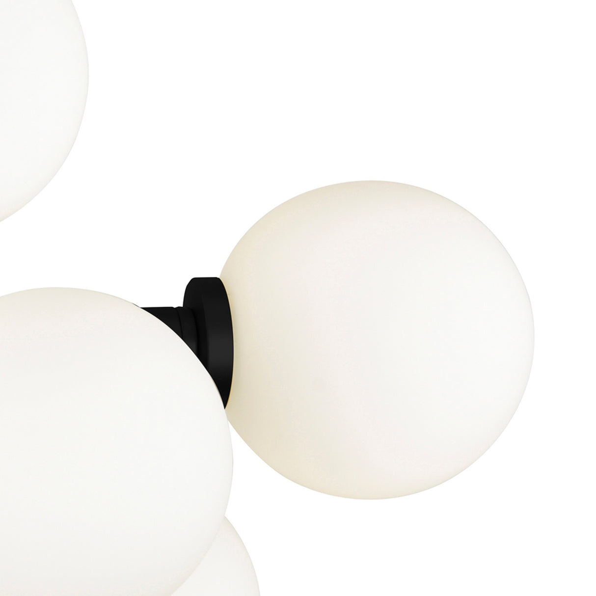 Arya 17 Light Black Vanity Light