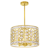 Belinda 4 Light Champagne Chandelier