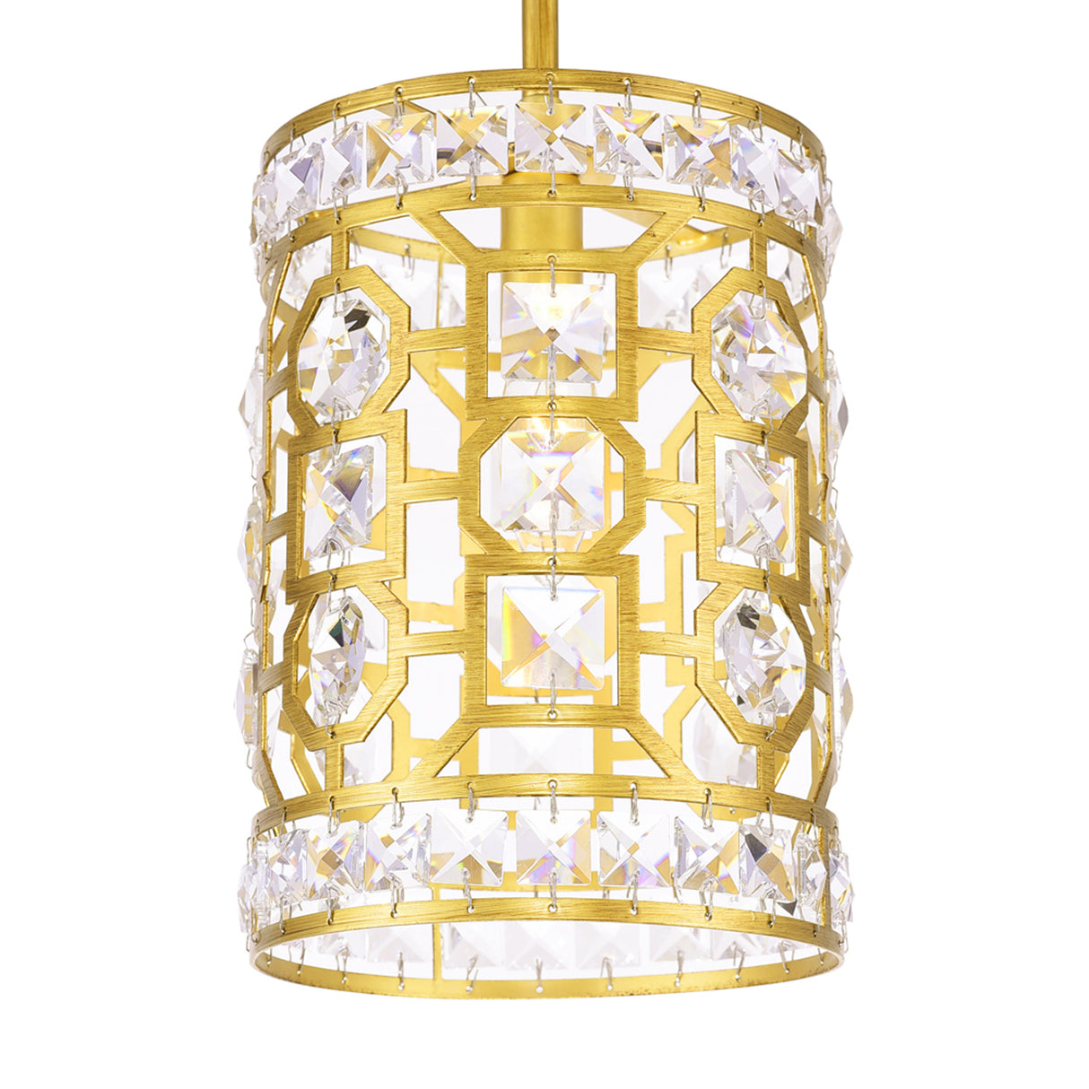 Belinda 1 Light Champagne Pendant