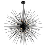 Savannah 14 Light 40in Black Chandelier