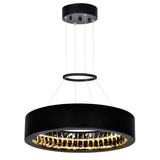 Rosalina LED Chandelier With Matte Black Finish