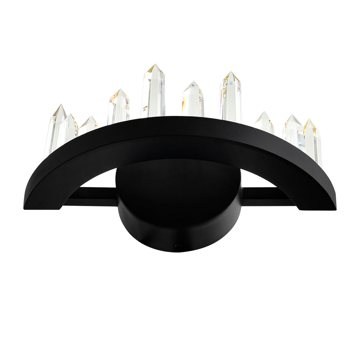Juliette Integrated LED Black Wall Sconce