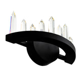 Juliette Integrated LED Black Wall Sconce
