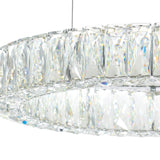 Madeline Integrated LED 3 Ring 32in Chrome Chandelier