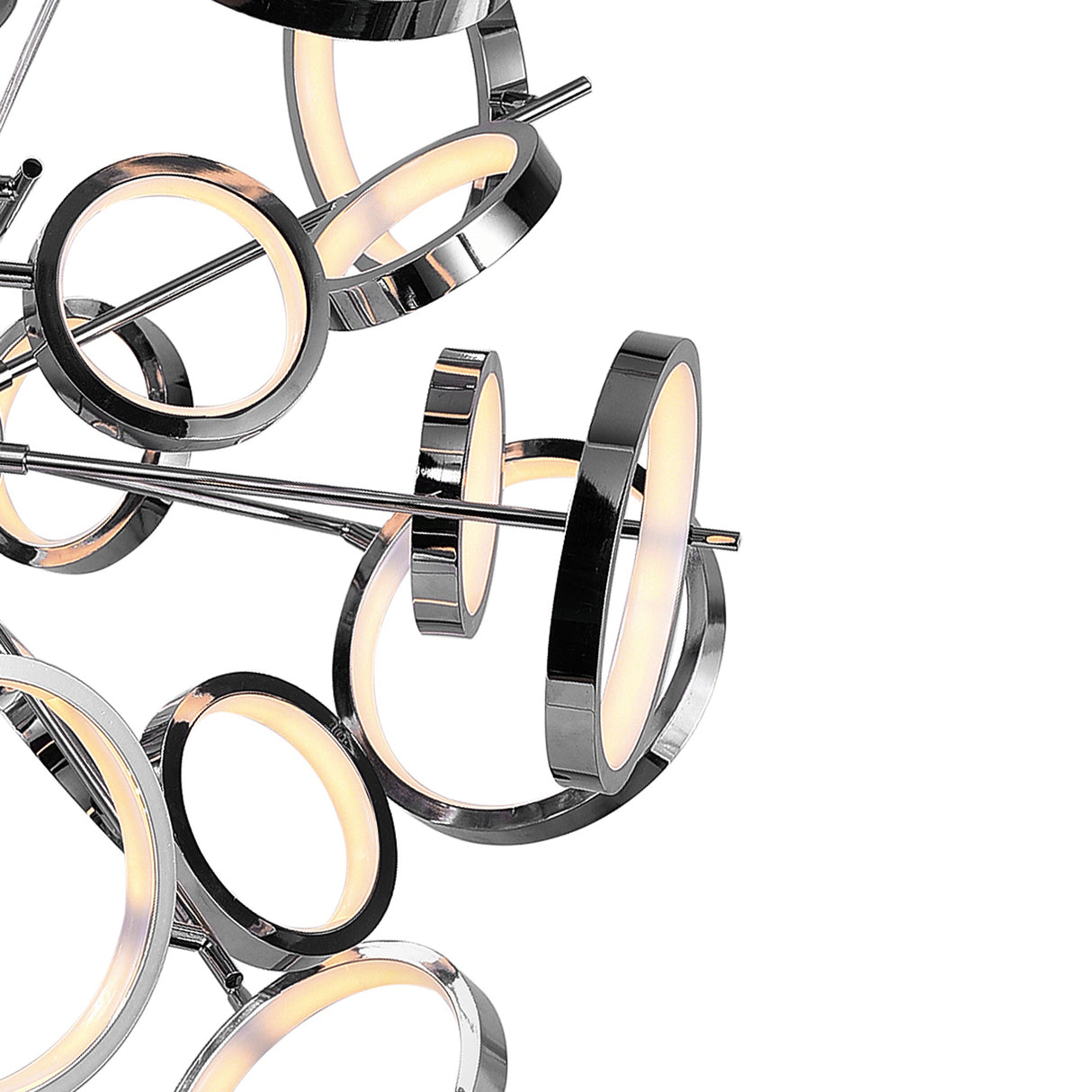 Colette LED Chandelier Light With Chrome Finish
