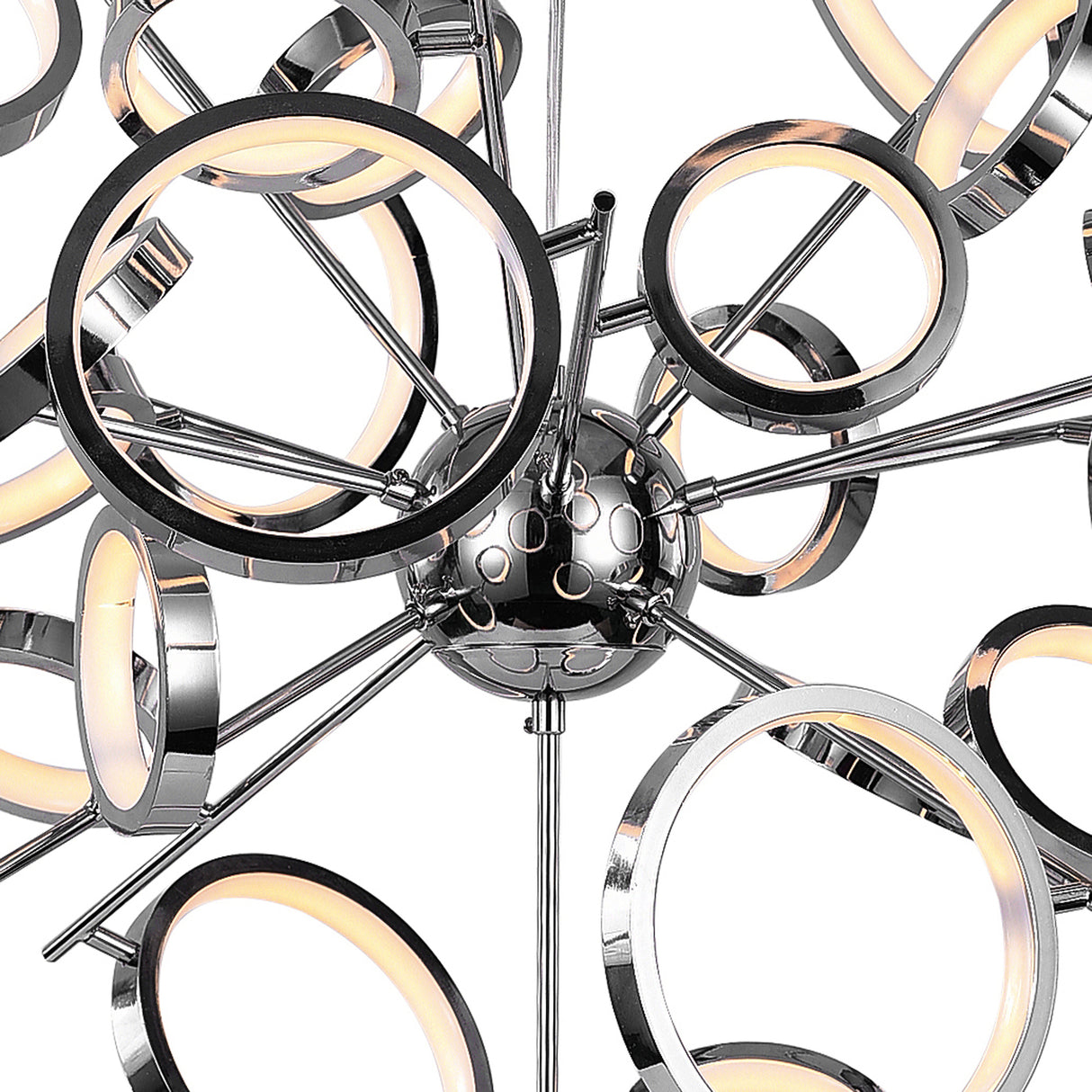 Colette LED Chandelier Light With Chrome Finish