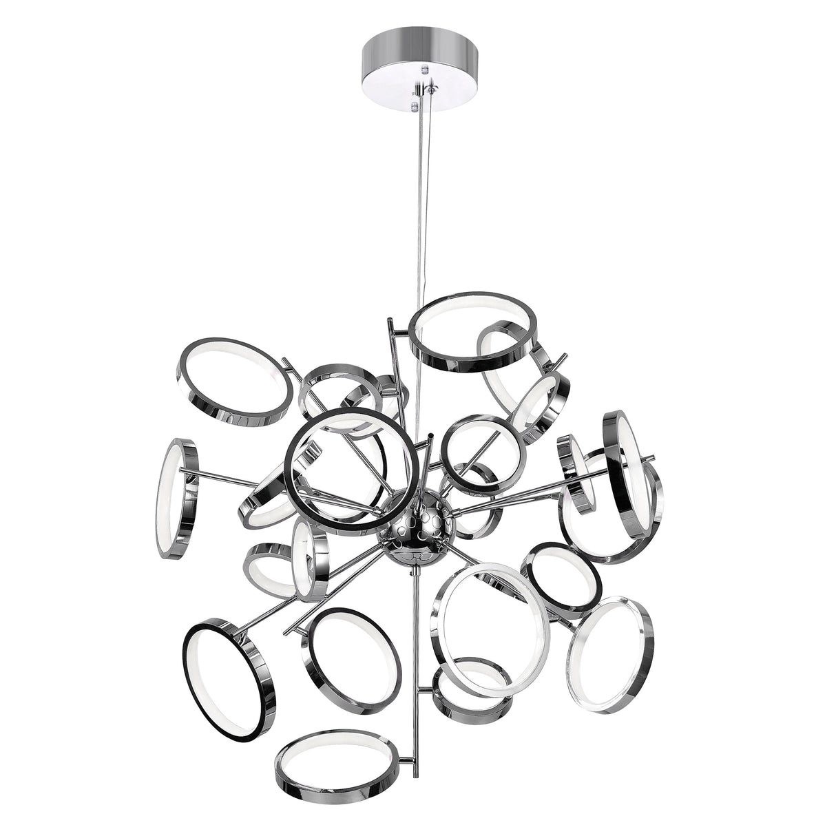 Colette LED Chandelier Light With Chrome Finish