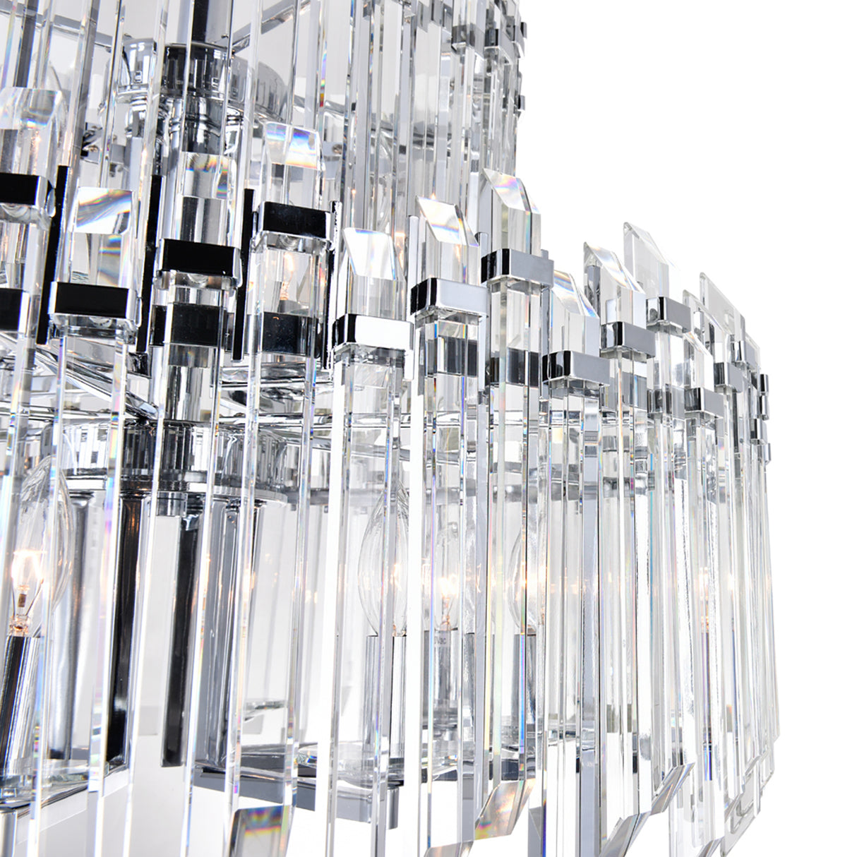 Henrietta 12 Light Chandelier With Chrome Finish