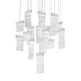 Carolina Integrated LED 32in Pewter Chandelier